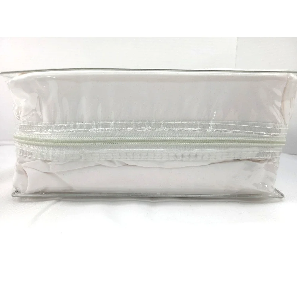 NEW Elegant Comfort 4-Piece King‎ Size Sheet Set Ivory Soft Silky Feel